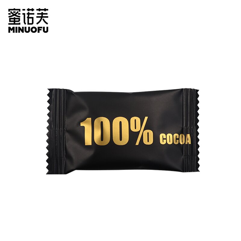 Dark Chocolate Bar Supplier - MINUOFU 100% Cocoa High Fiber Bag