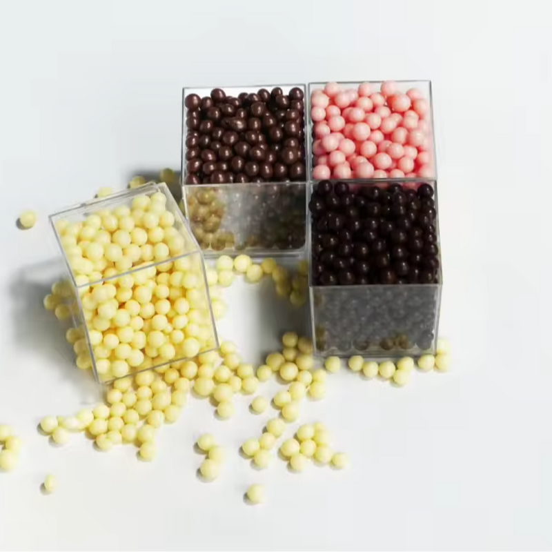 Chocolate Crisp Rice Balls Factory - Wholesale Kids Snack Milk Strawberry Flavor