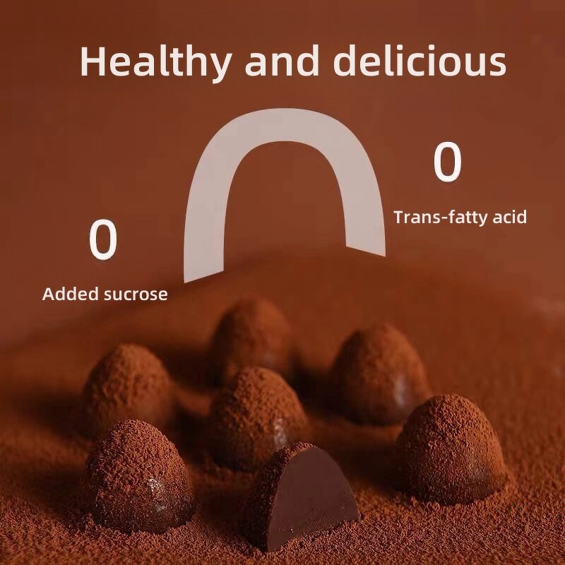 Truffle Chocolate Manufacturer - 0 Sugar Pure Cocoa Butter Gift Snack