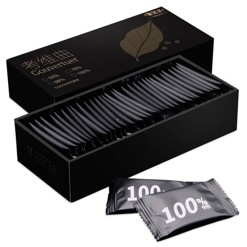 Dark Chocolate Gift Box Factory - 100% Pure Casual Snack Wholesale