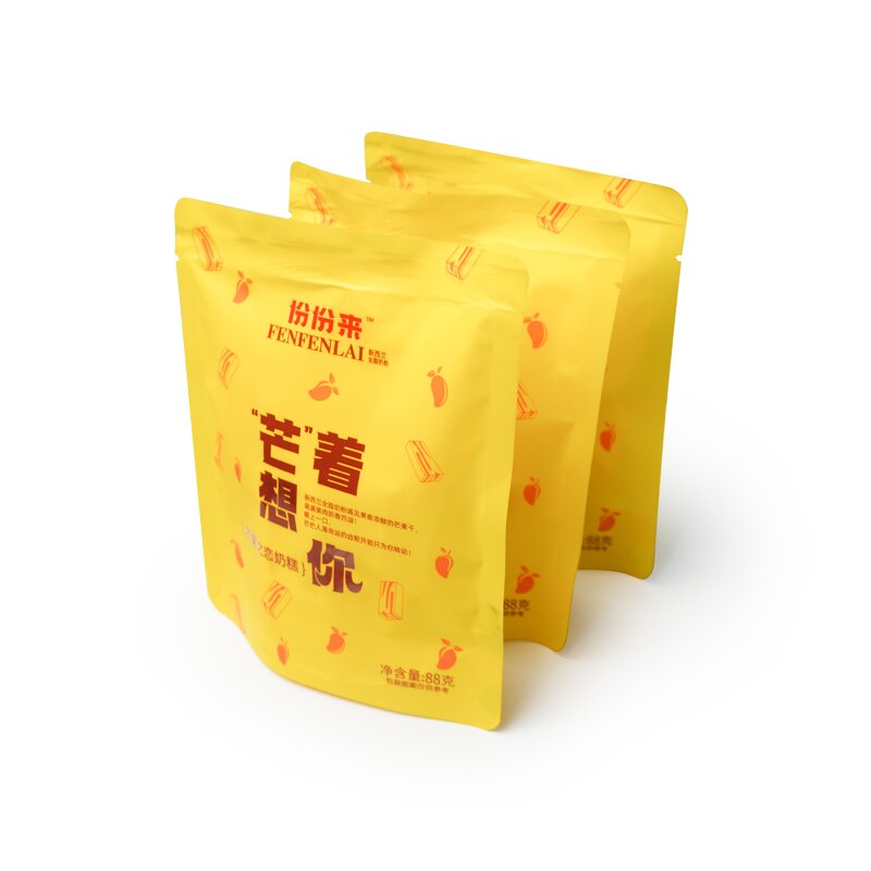 Mango Marshmallow Fudge Supplier - Factory New Rectangular Afternoon Tea Snack