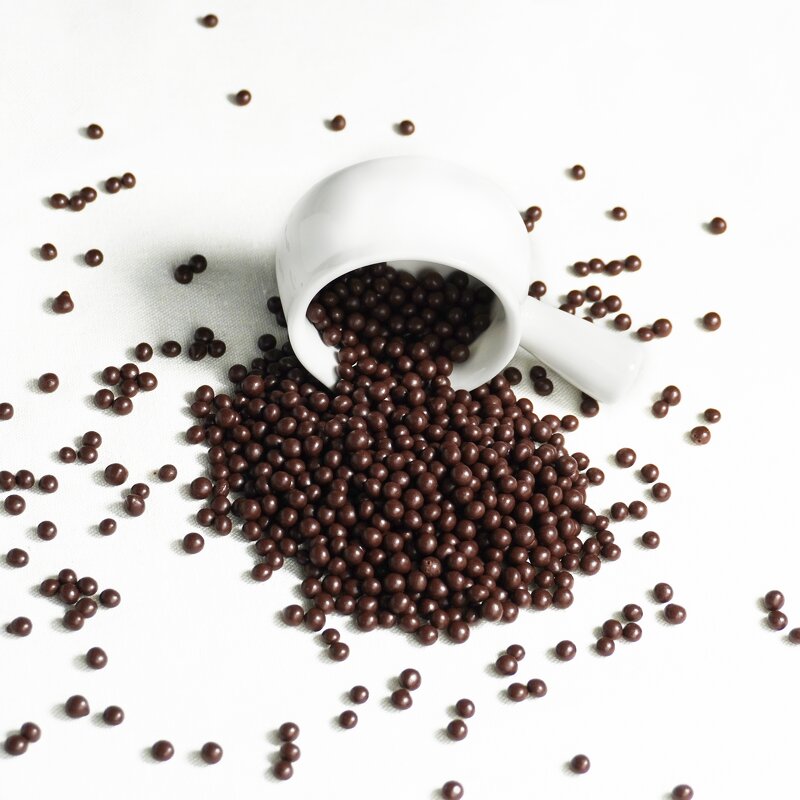 Chocolate Crisp Rice Balls Factory - Wholesale Kids Snack Milk Strawberry Flavor