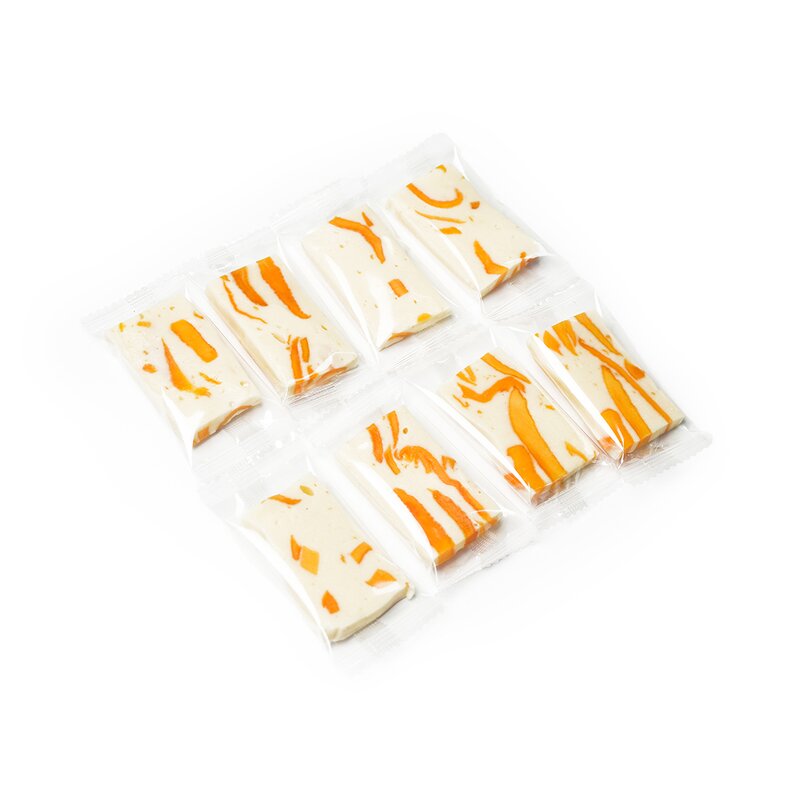 Mango Marshmallow Fudge Supplier - Factory New Rectangular Afternoon Tea Snack