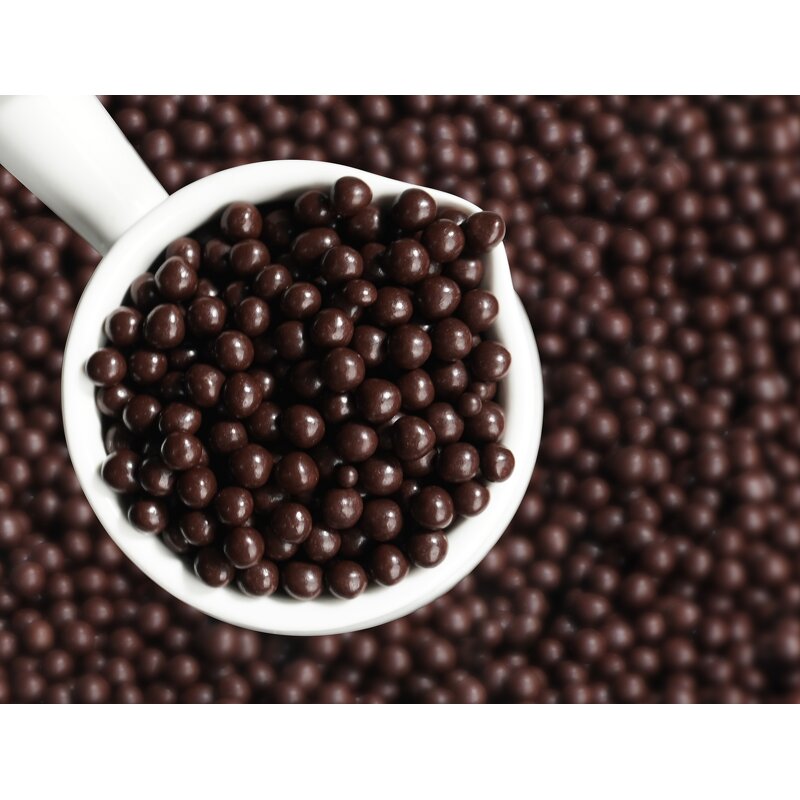 Chocolate Crisp Rice Balls Factory - Wholesale Kids Snack Milk Strawberry Flavor