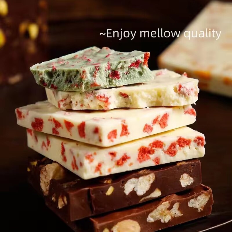 Chocolate Bar Supplier - Factory Wholesale Snacks Composite Bar Mixed Nuts