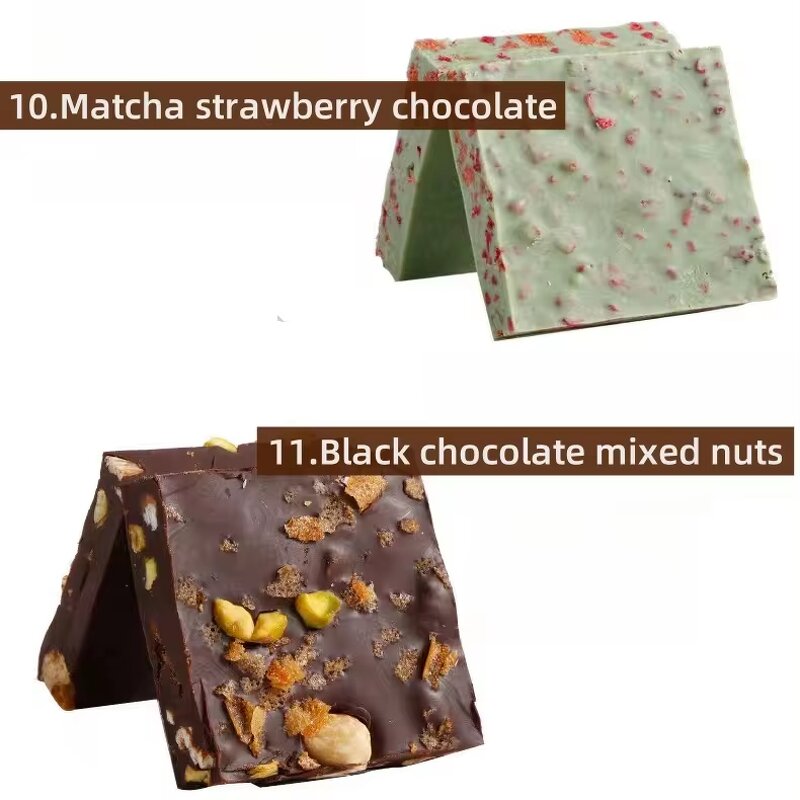 Chocolate Bar Supplier - Factory Wholesale Snacks Composite Bar Mixed Nuts