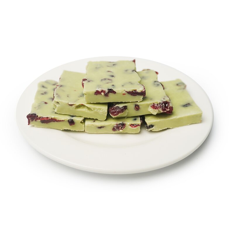 Matcha Chocolate Bar Factory - Wholesale Custom High Quality with Cranberries