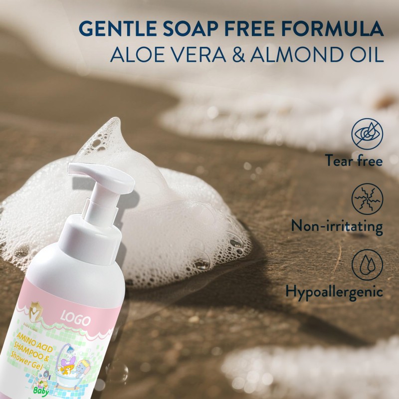 Children's 2-in-1 Shampoo Manufacturer - Natural Amino Acid Anti Dandruff