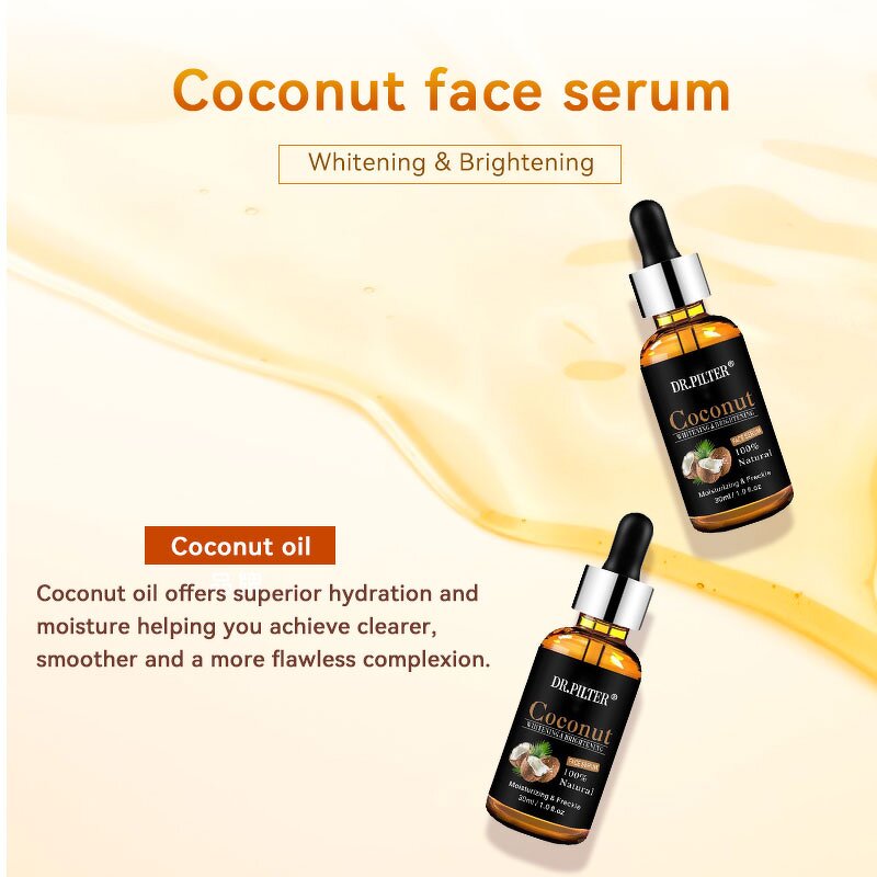 PDRN Serum Supplier - Private Label Coconut Arbutin Whitening Anti-Aging