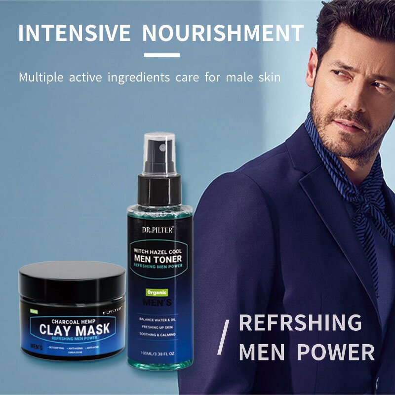 Men's Skincare Set Factory - Gift Set Solve Pore Dark Circles Moisturizing