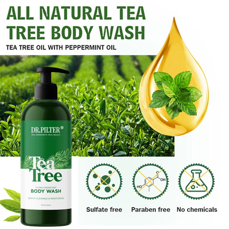 Shower Gel Manufacturer - Luxury OEM Custom Whitening Tea Tree Foam