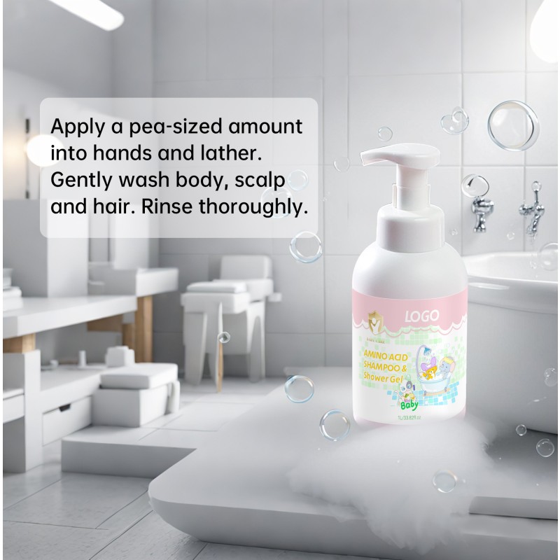Children's 2-in-1 Shampoo Manufacturer - Natural Amino Acid Anti Dandruff