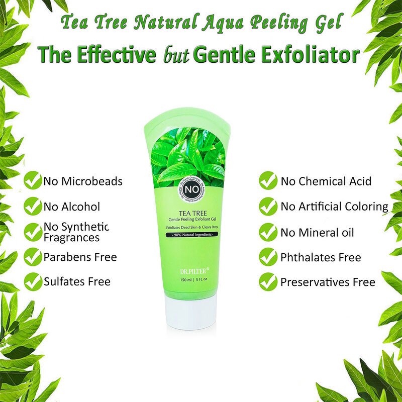 Exfoliating Gel Supplier - Deep Cleaning Tea Tree Purifying Whitening