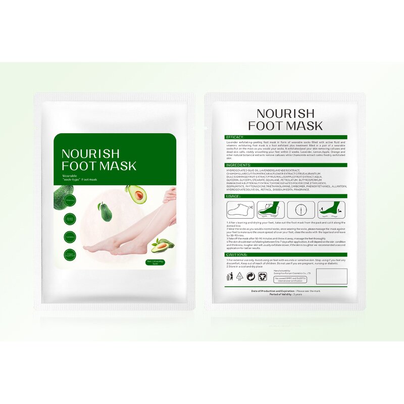 Foot Mask Supplier - Wholesale Shea Butter Avocado Peeling Gloves Moisturizing