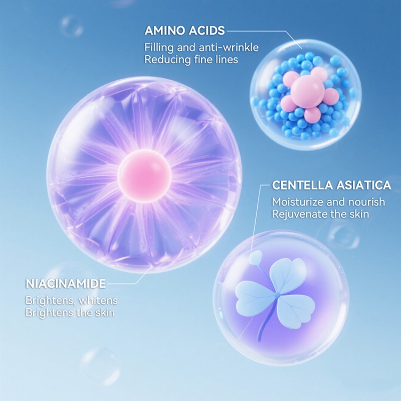 Facial Cleanser Mousse Manufacturer - Moisturizes Cleanses Pores Repairs Aging