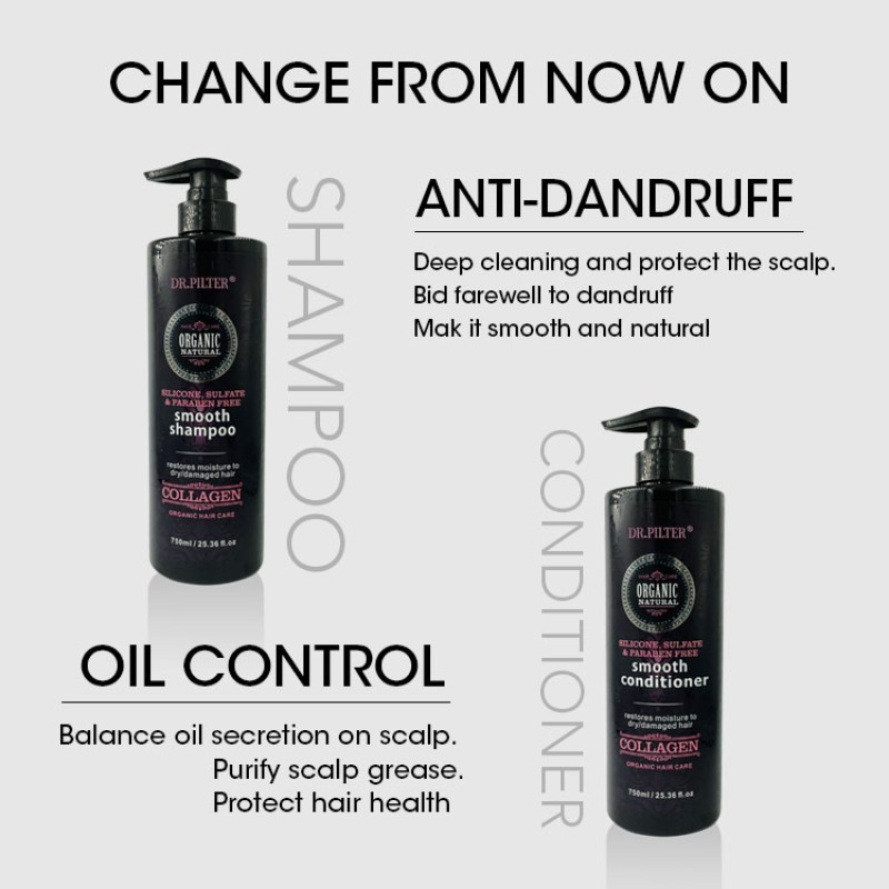 Keratin Shampoo Factory - Smoothing Straighten Private Label Herbal