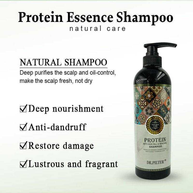 Hair Shampoo Factory - 100% Natural Green Plant Anti-Hair Loss Scalp