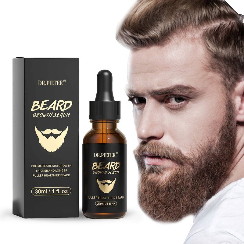 Beard Growth Serum Supplier - Private Label Natural Organic Thickening Biotin