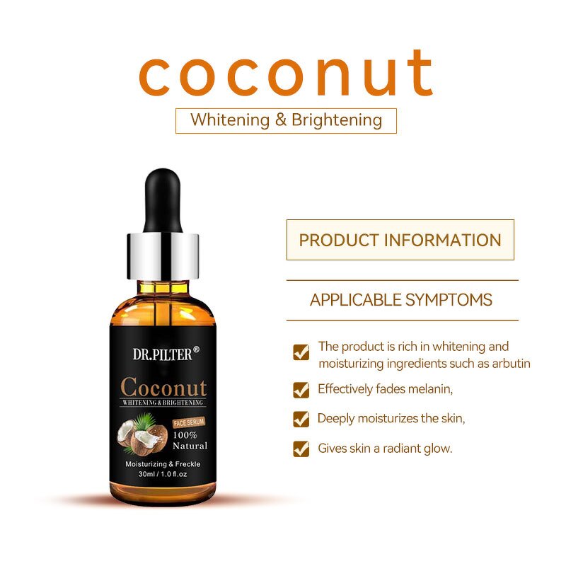 PDRN Serum Supplier - Private Label Coconut Arbutin Whitening Anti-Aging