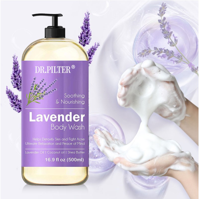 Body Wash Manufacturer - Private Label Angel Grass Lavender Luxury Natural