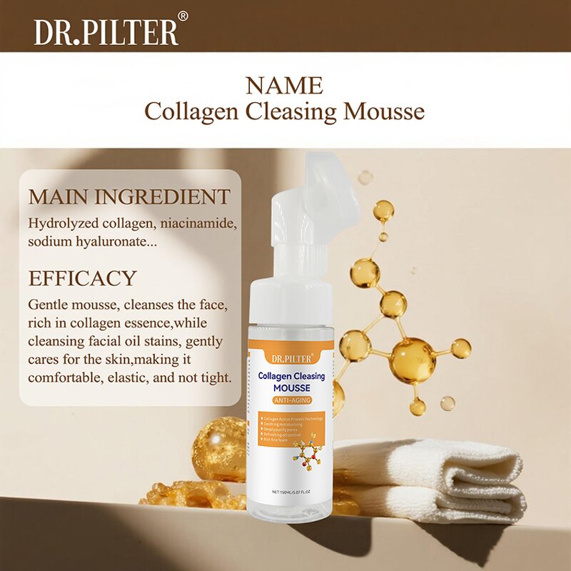 Cleaning Mousse Manufacturer - Turmeric Extract Rose Water Deep Cleansing