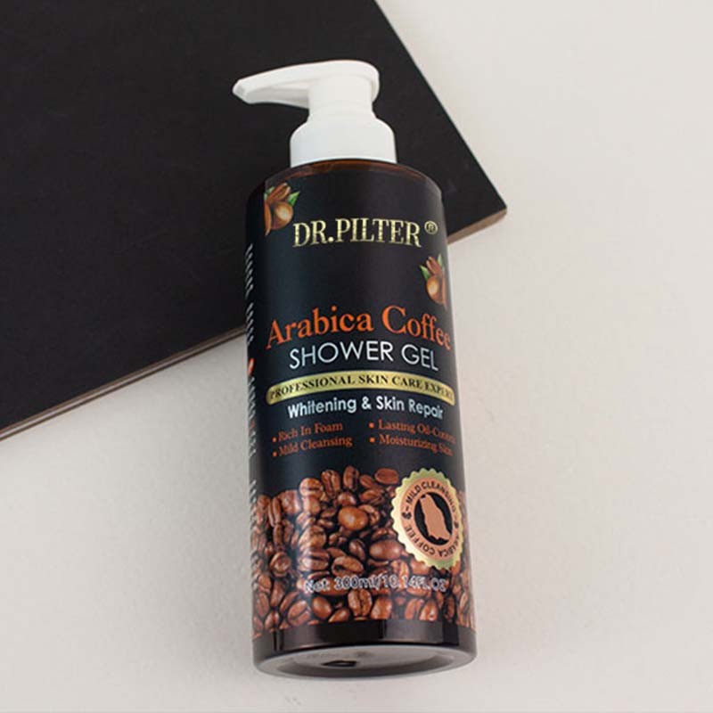 Coffee Shower Gel Supplier - Private Label Organic Herbal Whitening Exfoliating