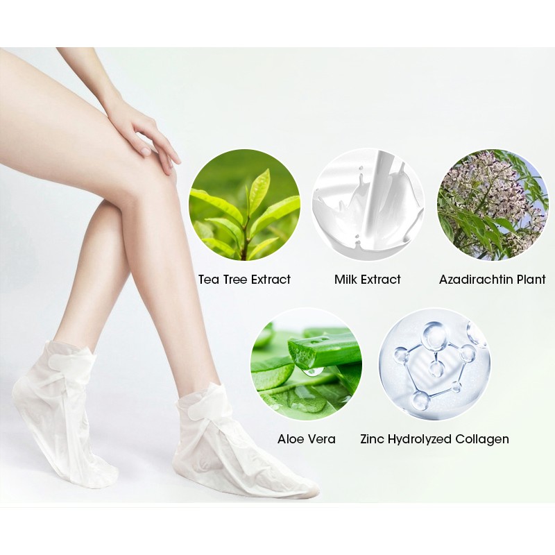 Foot Peel Mask Factory - OEM/ODM Tea Tree Exfoliating Remove Dead Skin