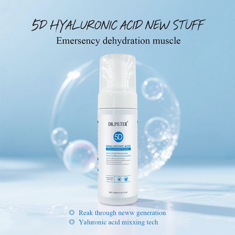 Facial Cleanser Mousse Manufacturer - Moisturizes Cleanses Pores Repairs Aging