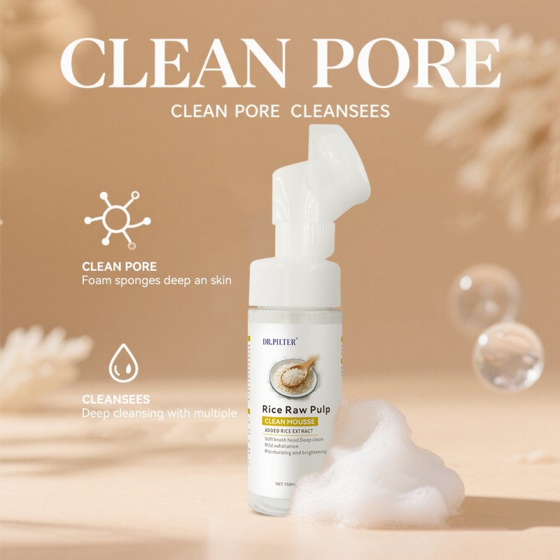 Face Wash Cream Supplier - Niacinamide Amino Acid Whitening Foaming Rice