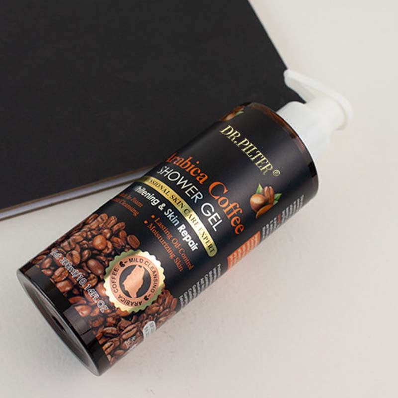 Coffee Shower Gel Supplier - Private Label Organic Herbal Whitening Exfoliating