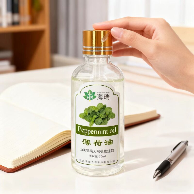 Peppermint Essential Oil Manufacturer - Natural 100% Pure Organic Steam Distilled