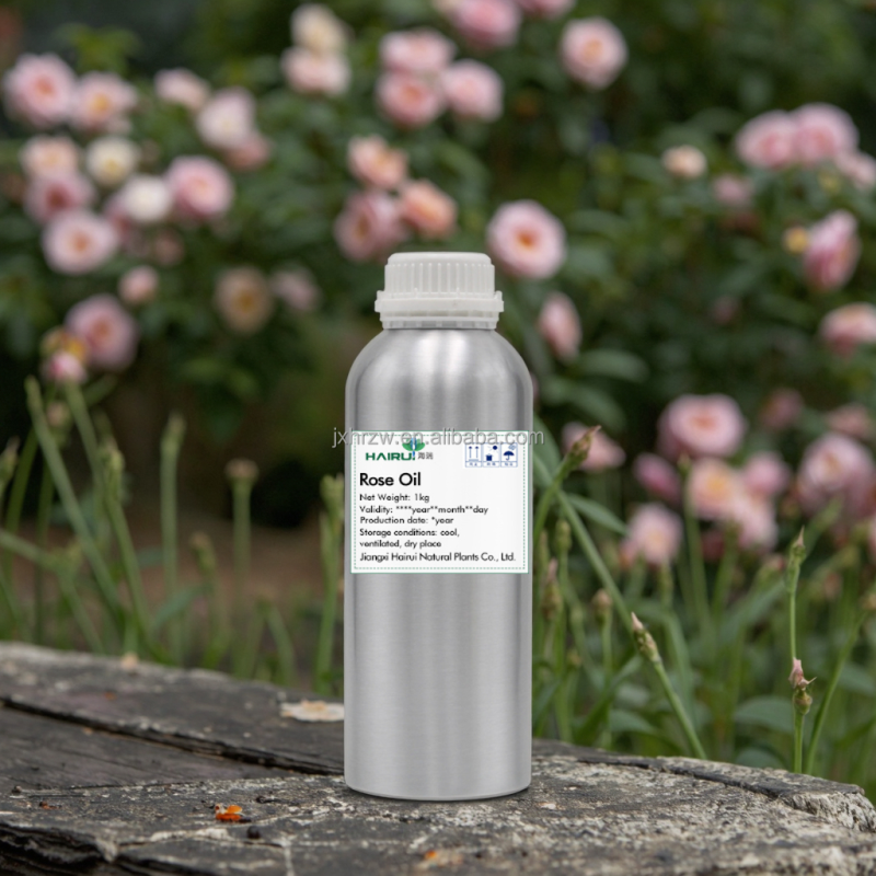 Rose Essential Oil Manufacturer - 100% Pure Plant Bulk for Diffuser Relaxation