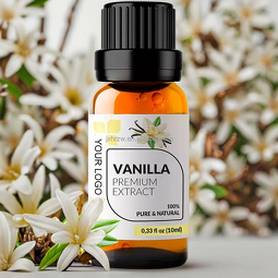 Vanilla Essential Oil Manufacturer - 10ml Long-lasting Fragrance for Aromatherapy Perfumes