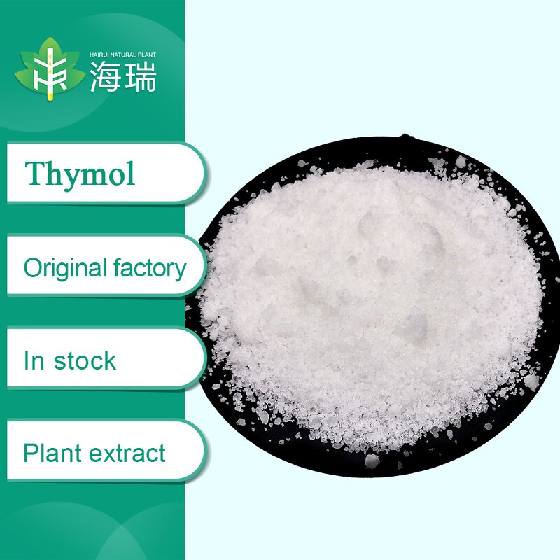 Thymol Crystal Powder Manufacturer - High Quality Low Price Natural Flavor and Fragrance