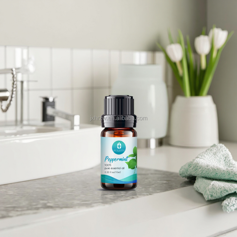 Peppermint Essential Oil Manufacturer - Natural 100% Pure Organic Steam Distilled