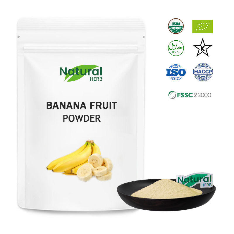 Banana Fruit Powder Factory - High Quality Natural Instant Freeze-Dried
