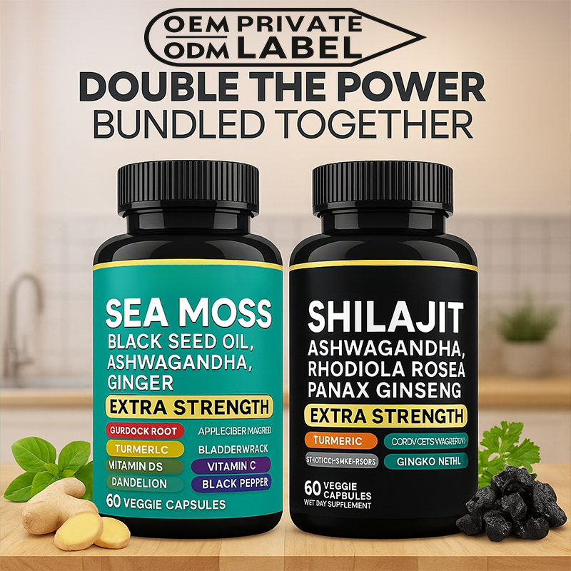 Sea Moss Capsules Manufacturer - Private Label 16-in-1 Black Seed Oil Complex