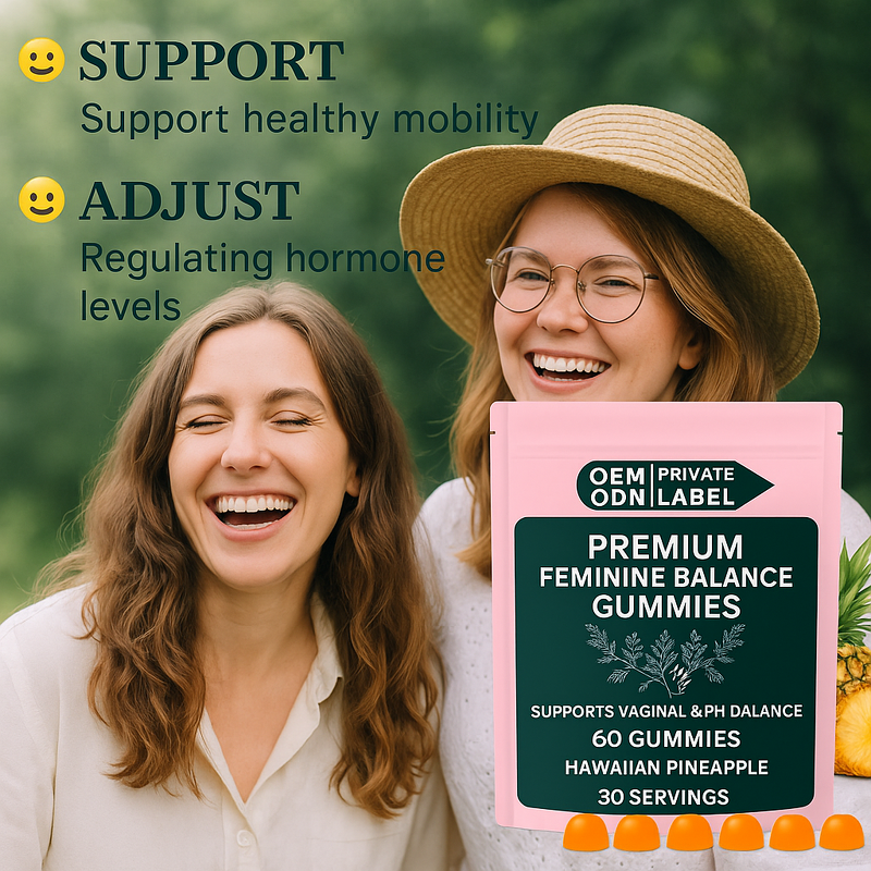 Feminine Balance Gummies Supplier - Premium Vaginal Health Probiotic Hormonal