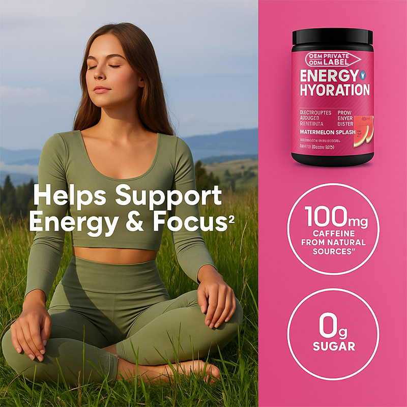 Electrolyte Powder Supplier - Factory Price Pre-Workout Hydration for Sports