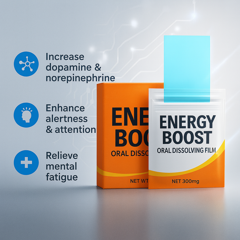 Oral Dissolving Film Supplier - Hot Sale Premium Energy Boost Anti-Fatigue