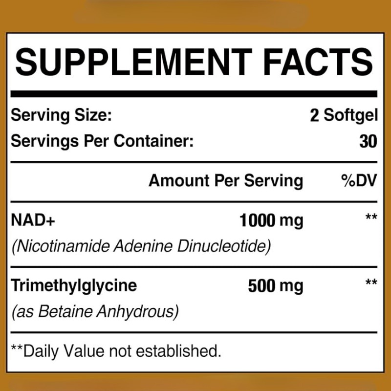 NAD+ Supplement Manufacturer - OEM High-Potency Liposomal for Adults Energy