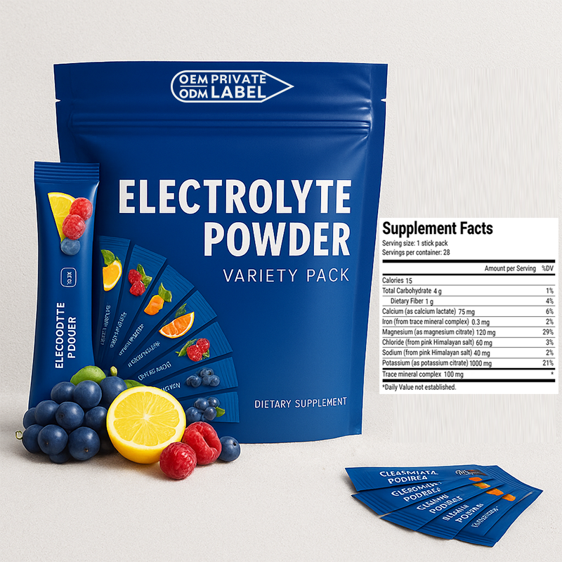 Electrolyte Drink Powder Factory - Private Label Hot Sale Vegan Hydration