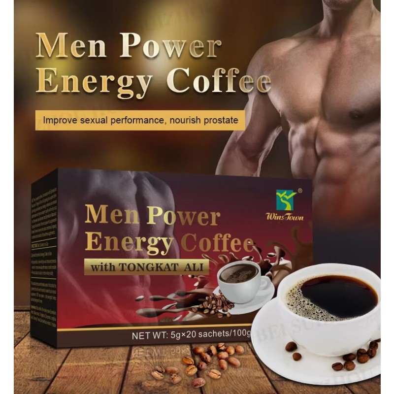 Energy Coffee Manufacturer - Herbal Supplement Men Power Maca Black Coffee