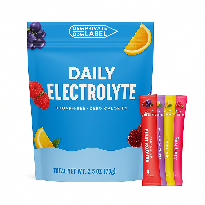 Electrolyte Powder Factory - Variety Pack Drink Mix OEM Hydration Sachets