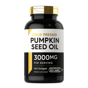 Pumpkin Seed Oil Softgels Supplier - Wholesale Vegan Cold Pressed with Saw Palmetto