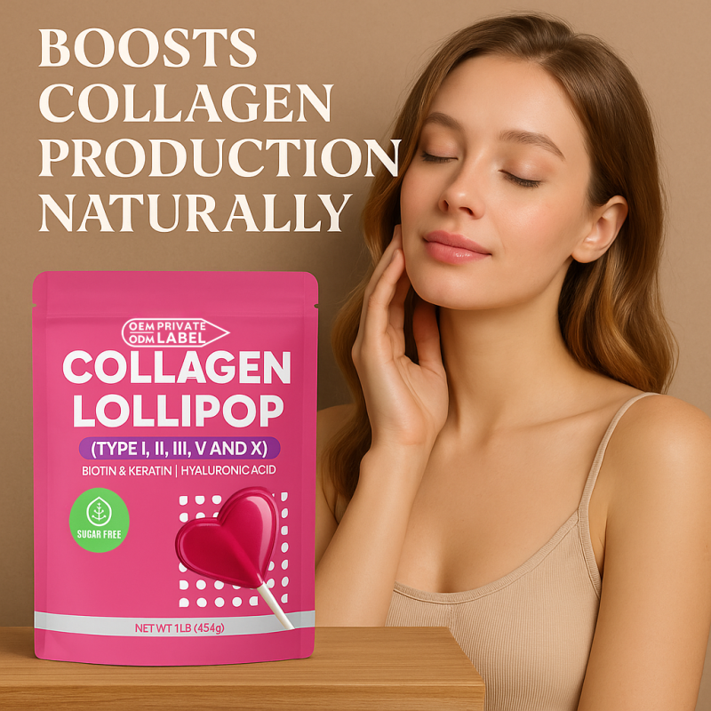 Collagen Lollipop Manufacturer - OEM/ODM Collagen Hydrolyzed Peptides Complex