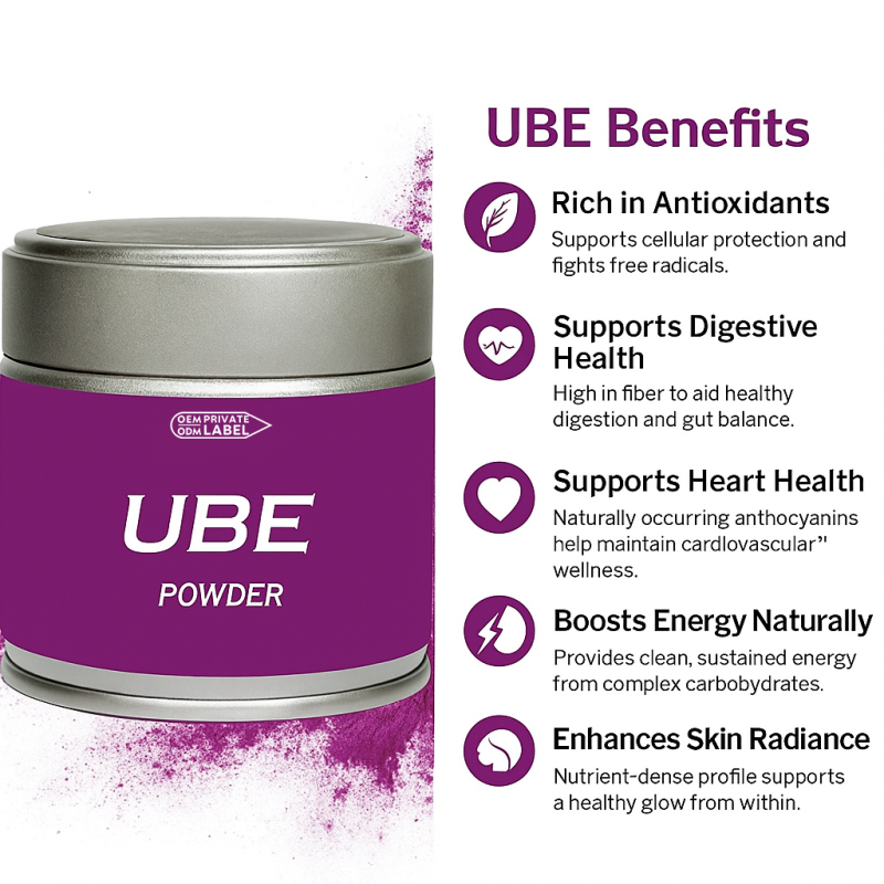 UBE Powder Factory - Custom Private Label Organic Bulk Price