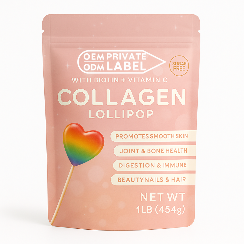 Collagen Lollipop Manufacturer - OEM/ODM Hot Selling Sugar Free for Women