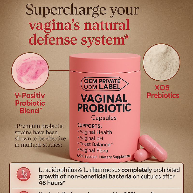 Multivitamin Capsules Factory - Hot Selling Happy Hormones Probiotic Cranberry