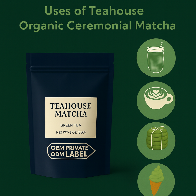 Matcha Green Tea Powder Manufacturer - Top Grade Certified Organic Excellent